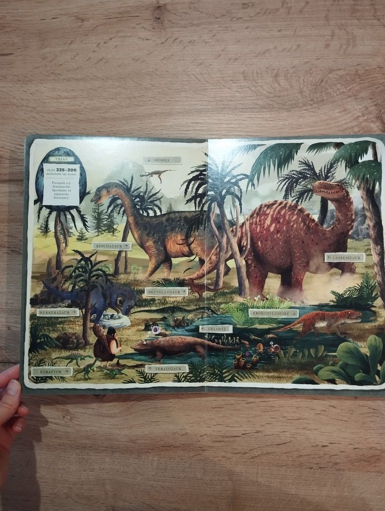 Książka z serii opowiem Ci mamo, co robią dinozaury