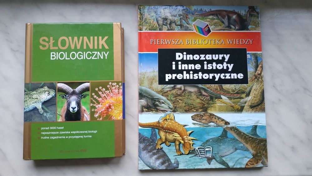 Zestaw, pakiet 2 książek biologia/przyroda