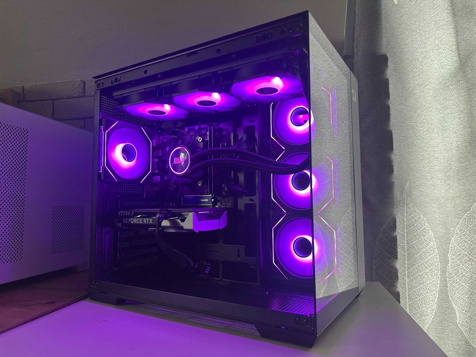 Komputer Gamingowy RTX 5060 FV23% AMD Ryzen 5 Akwarium AIO 360 do Gier
