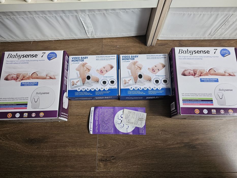 Zestaw BABY SENSE-2 monitory oddechu+2 kamery