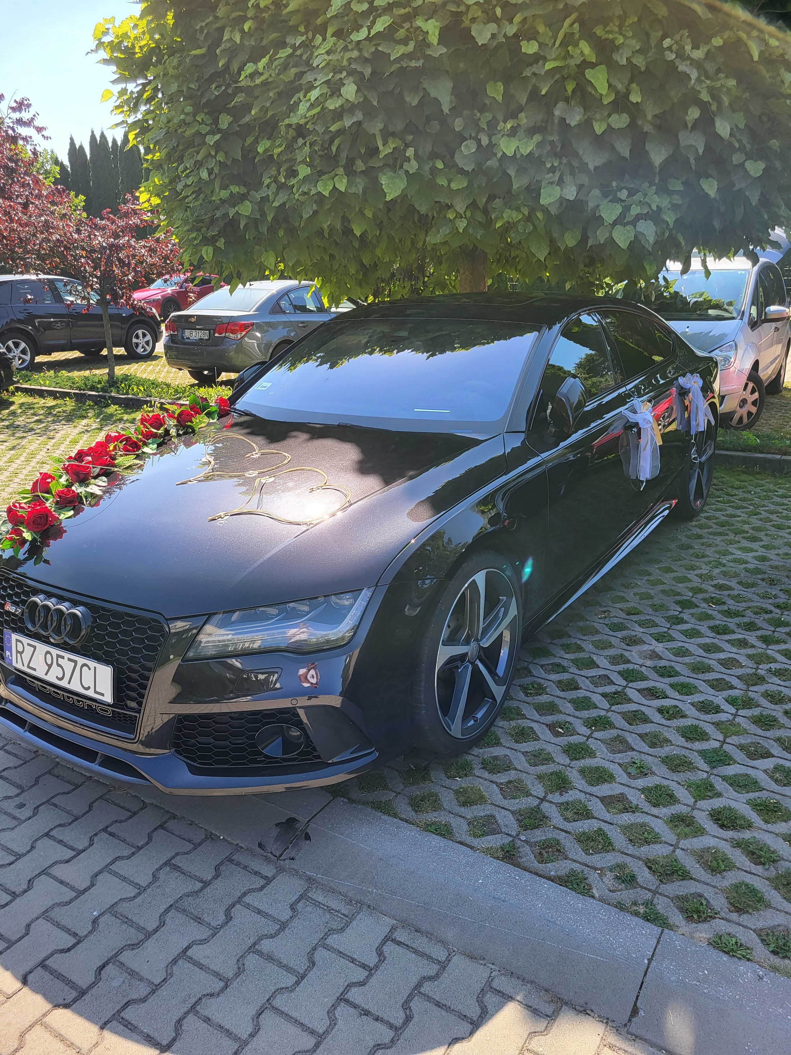 Samochód do ślubu Audi Rs7 v8 700km