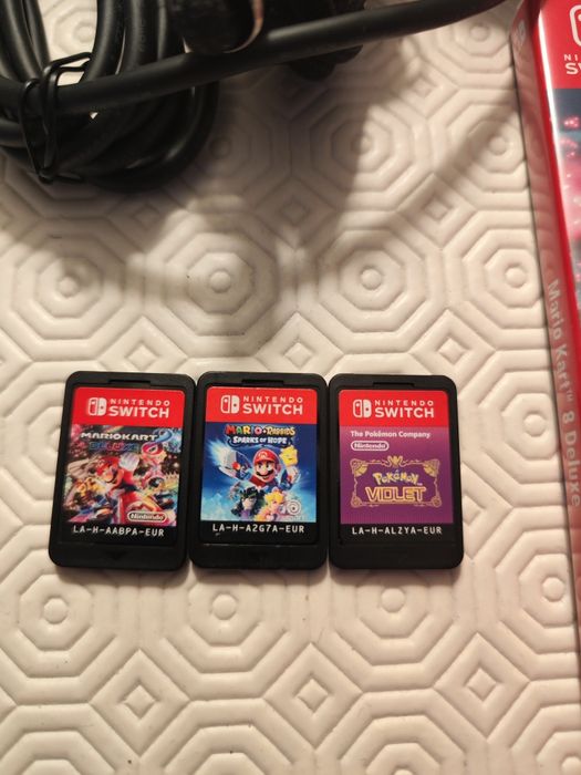 Nintendo Switch Lite Azul + 3 Jogos + Acessórios — Excelente Estado