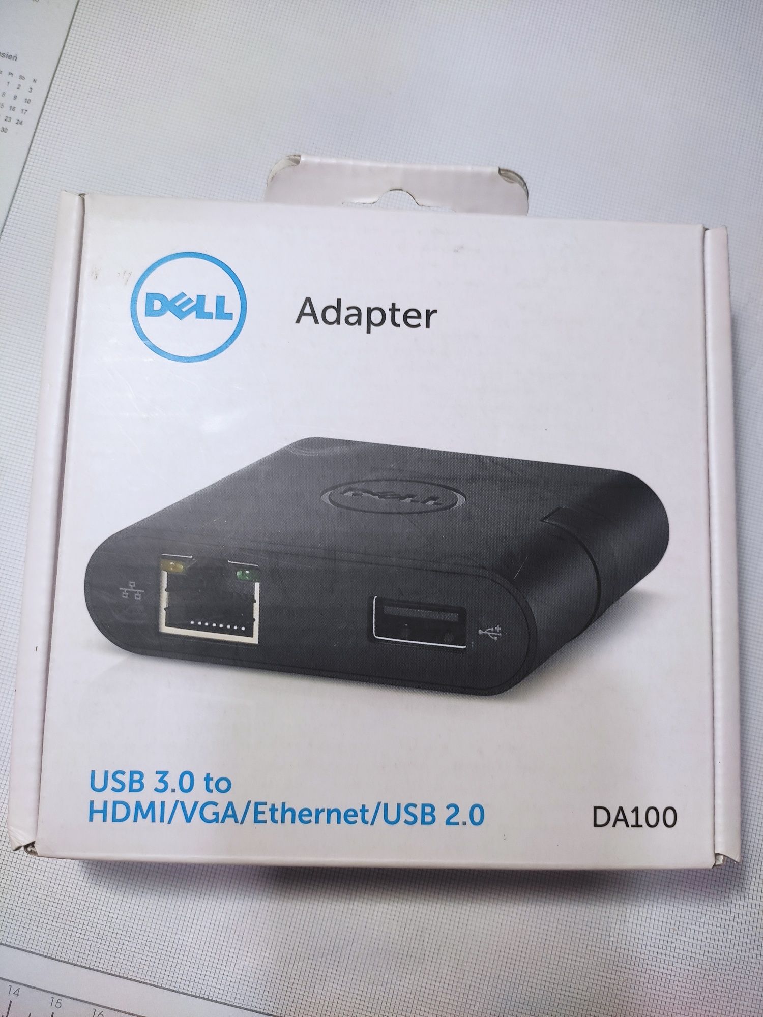 adapter USB 3.0 do HDMI/VGA/Ethernet/USB 2.0 firmy Dell™