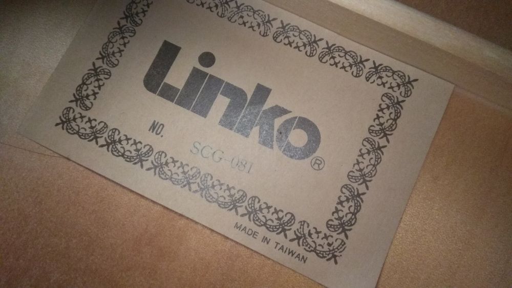 violão LINKO made in Taiwan nylon