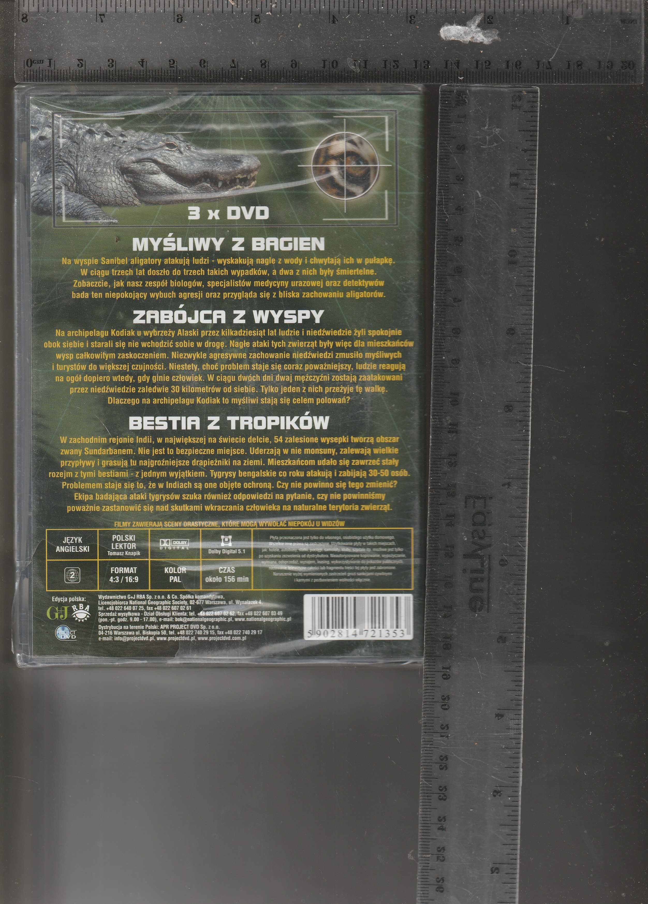 Łowcy i ofiary część 2 National Geographic  DVD