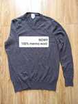Nowy sweter merino wool John Lewis