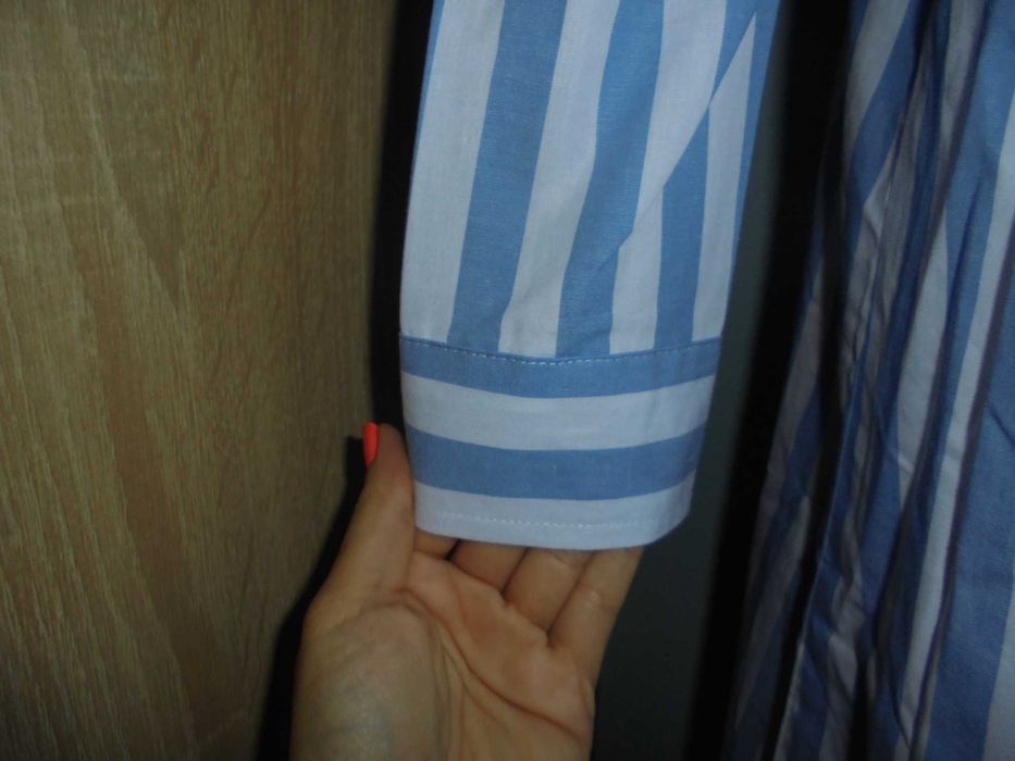 Nowa_koszulowa sukienka w paski_38