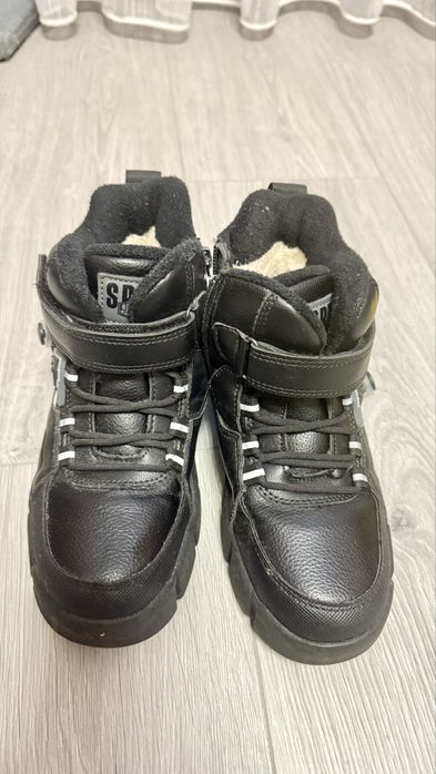 Черевики зимові ботінки кроси теплі