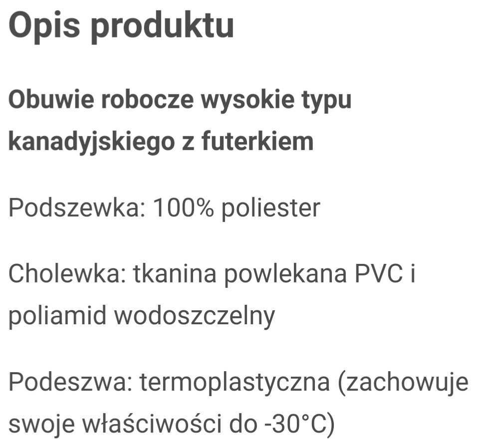 Buty Męskie Śniegowce Ocieplone - Deltaplus lautartet 3 Roz. 43 Nowe