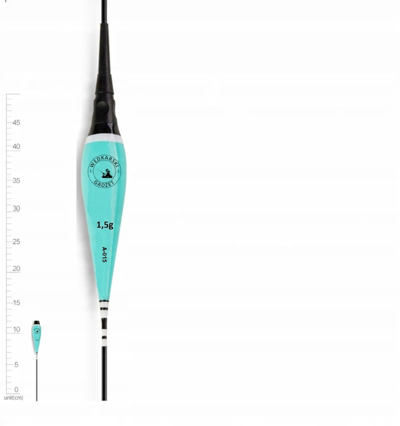 Korpus 1,5 grama wyporności + Adapter przelotowy
