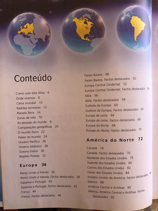 Atlas Enciclopédico Escolar - Circulo Leitores