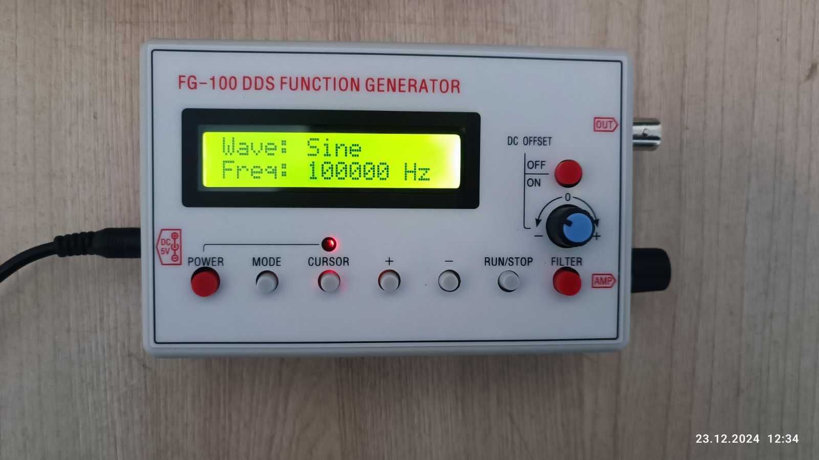 Модуль Функціональний генератор FG-100 DDS