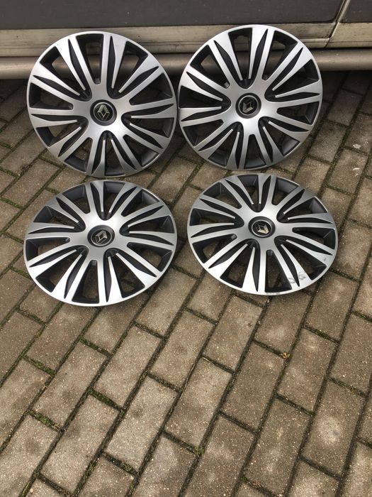 Kołpaki 16 cali z naklejką Renault