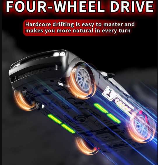 Carro de controle remoto rc / 4wd super drift
