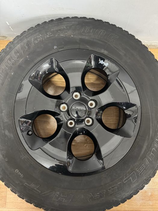 Felgi Koła Jeep Wrangler 5x127 18” Czarne 5szt.