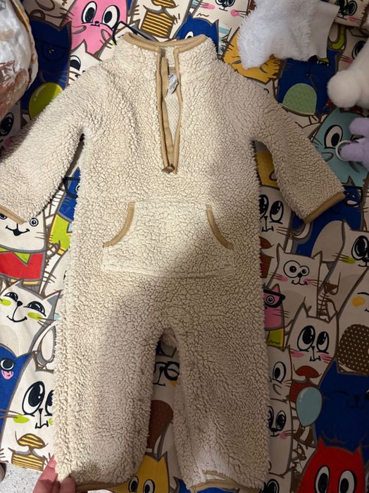 Зимова куртка дитяча 74-80 теплий чоловічок