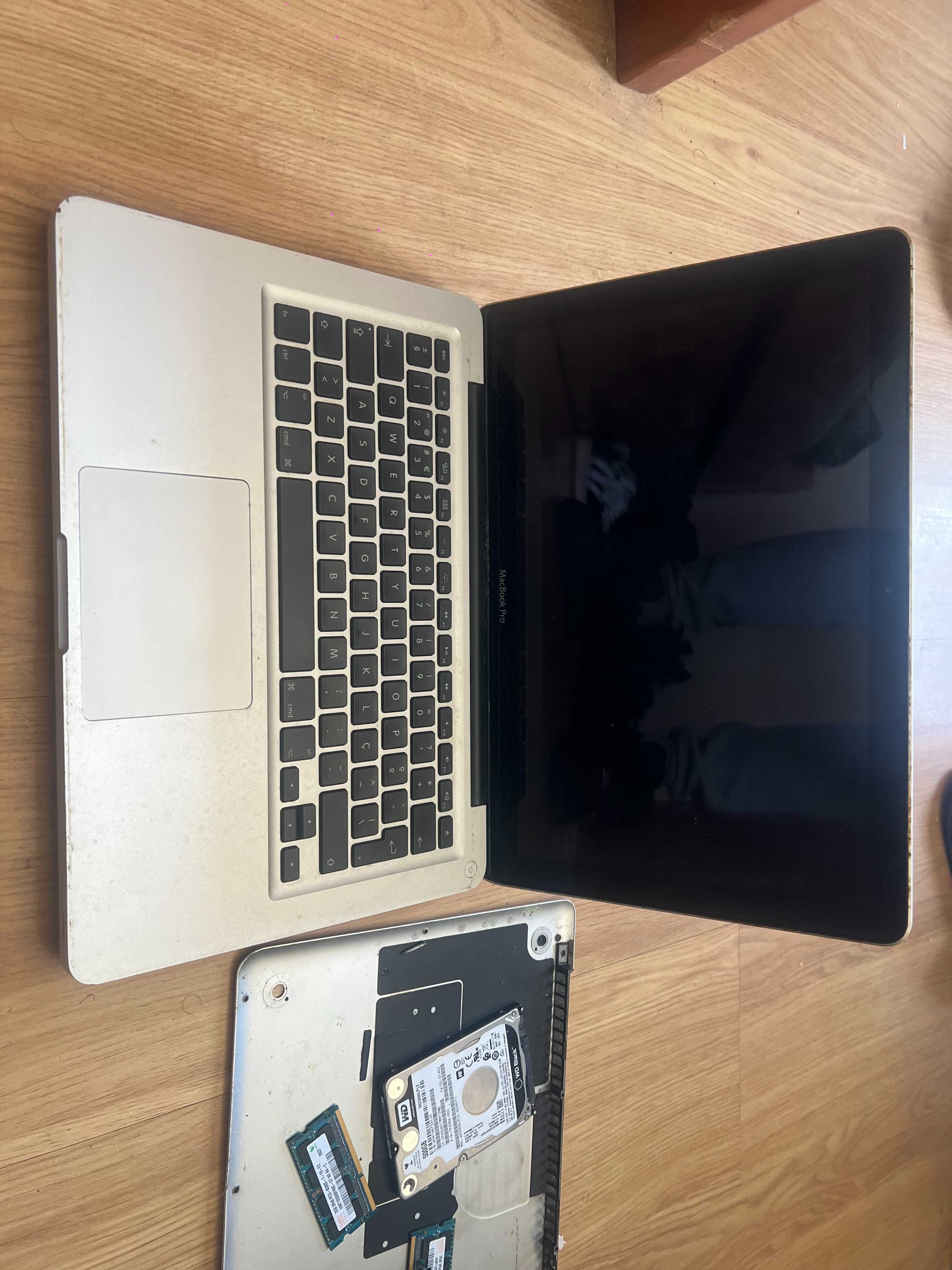 Macbook pro 2012 i7 13' para peças