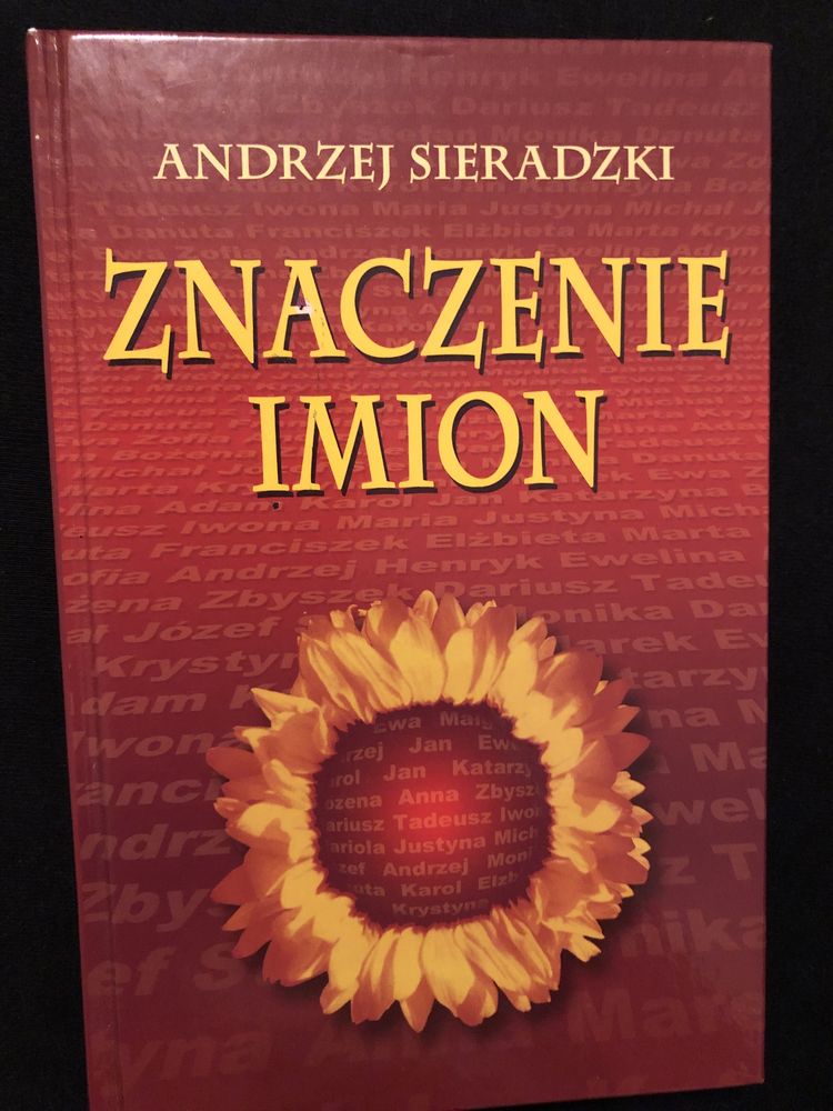 Książka Znaczenie imion A.Sieradzki