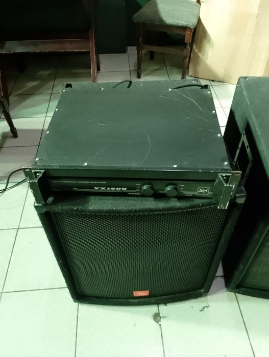 Комплект сабвуферів jbl + підсилювач