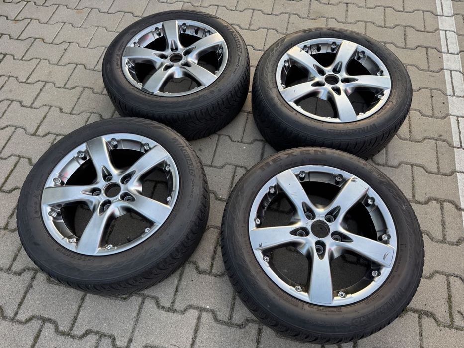 NAJTANIEJ Koła zimowe 16 Felgi 5x112 ET47 opony 205/55/16 Audi A3 VW