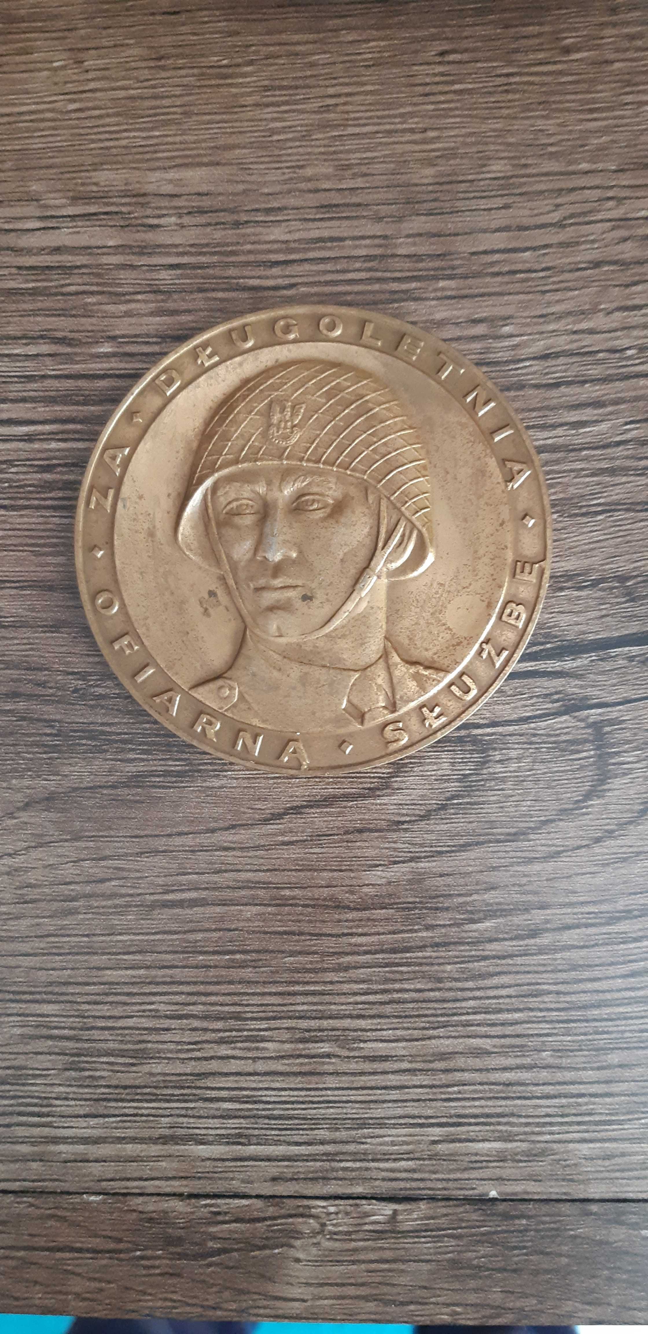 medal Za długoletnią ofiarną służbę - średnica 9 cm