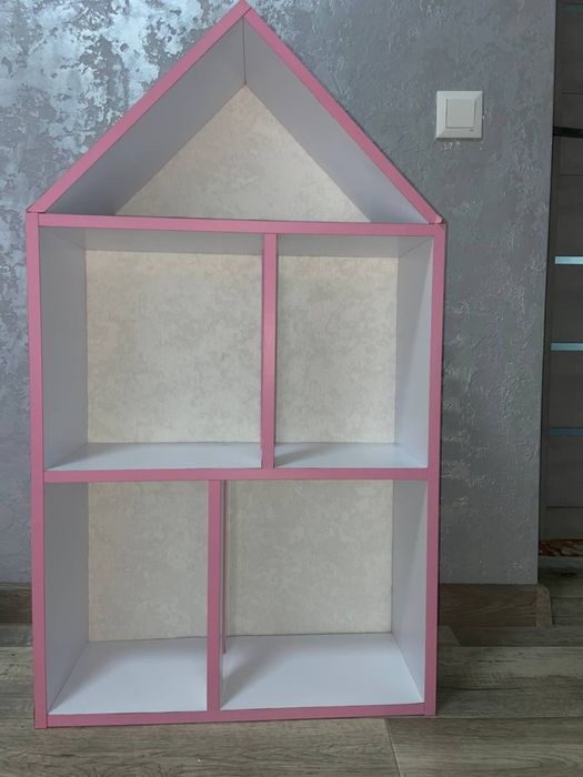Кукольный домик ДСП Днепр трех этажный для барби