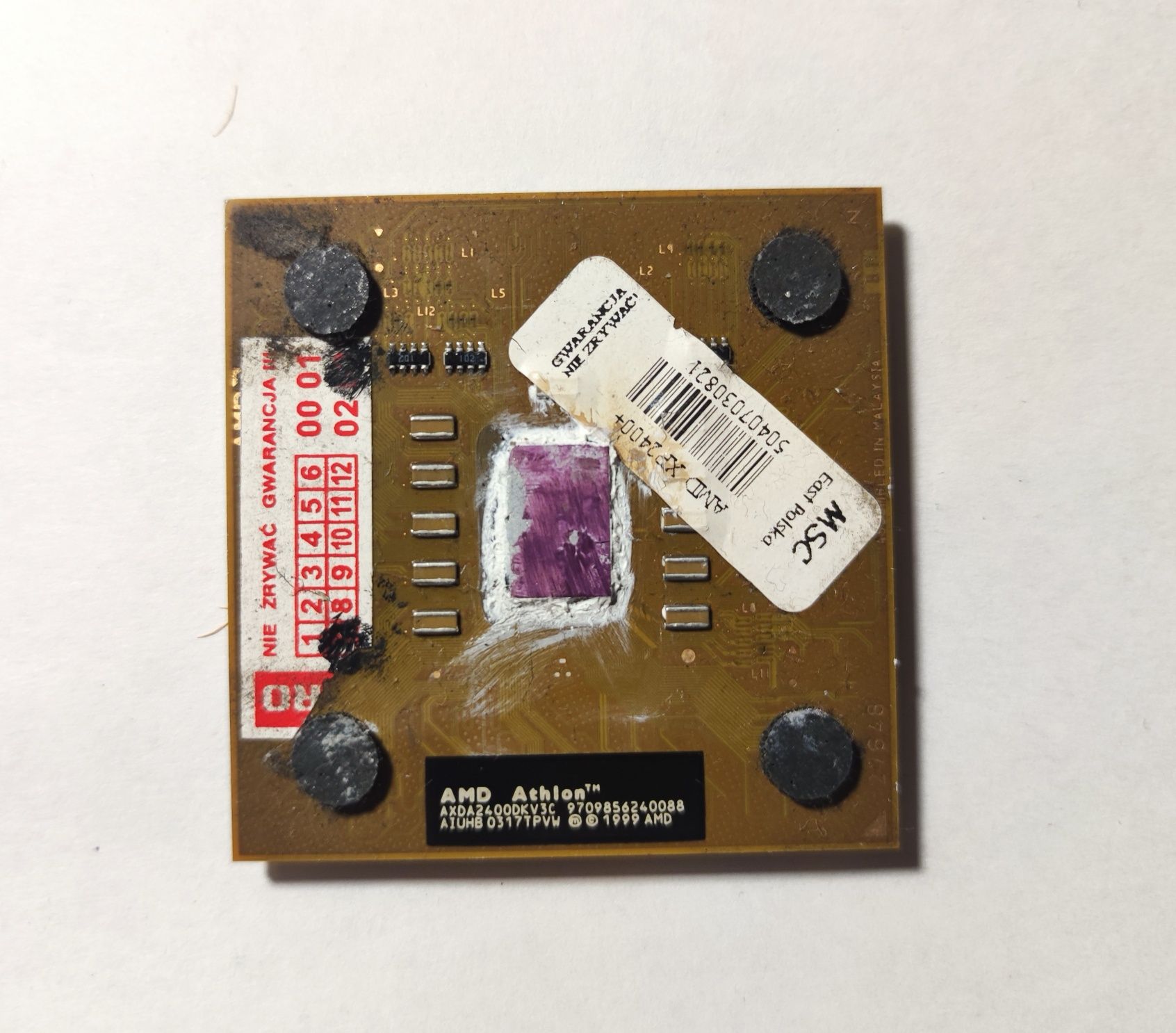 Procesor AMD Athlon XP2400 retro