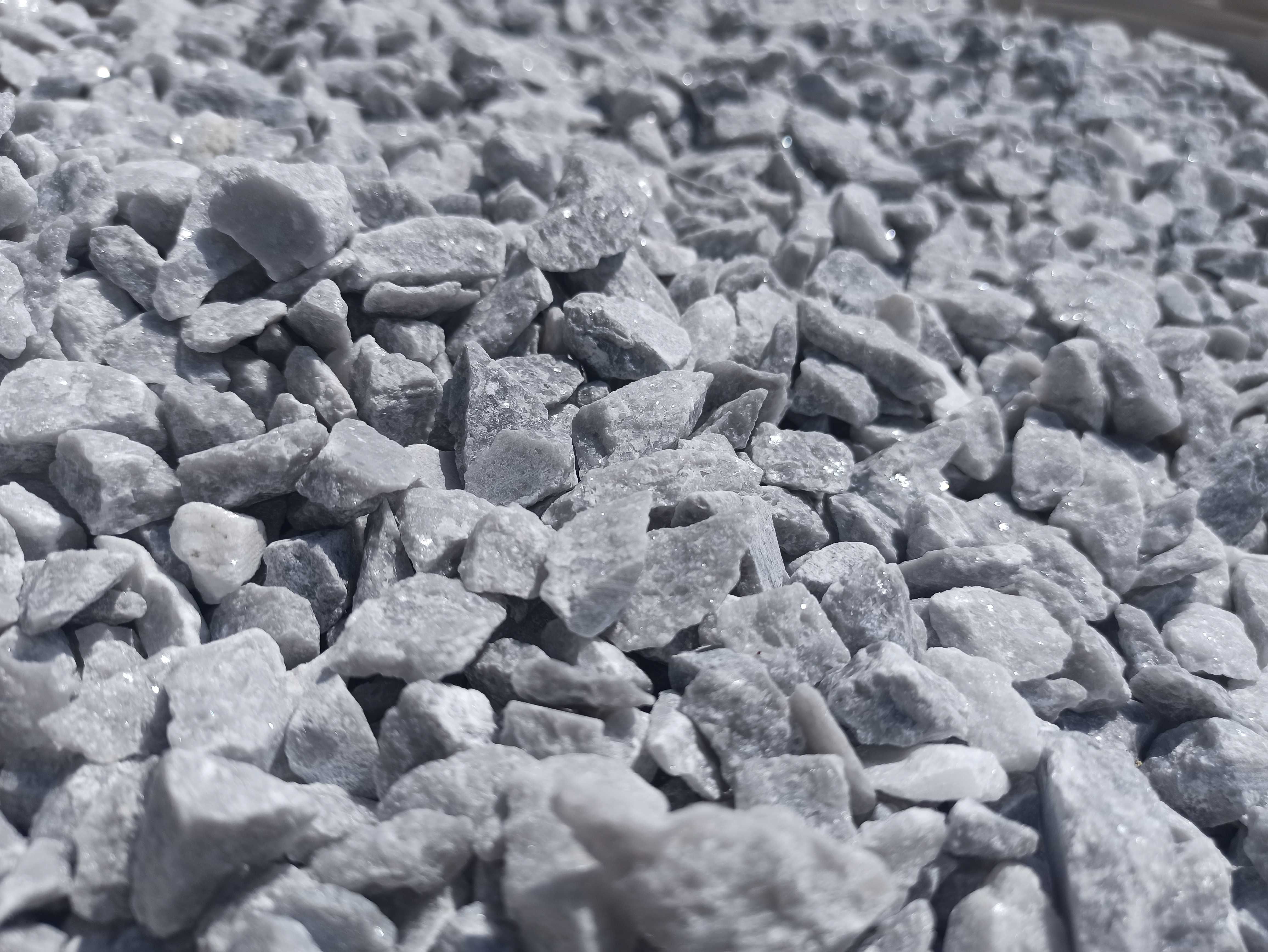 Grys Ice Blue Kamień Szary Biały Marianna Kora Kamienna Granitowy Żwir