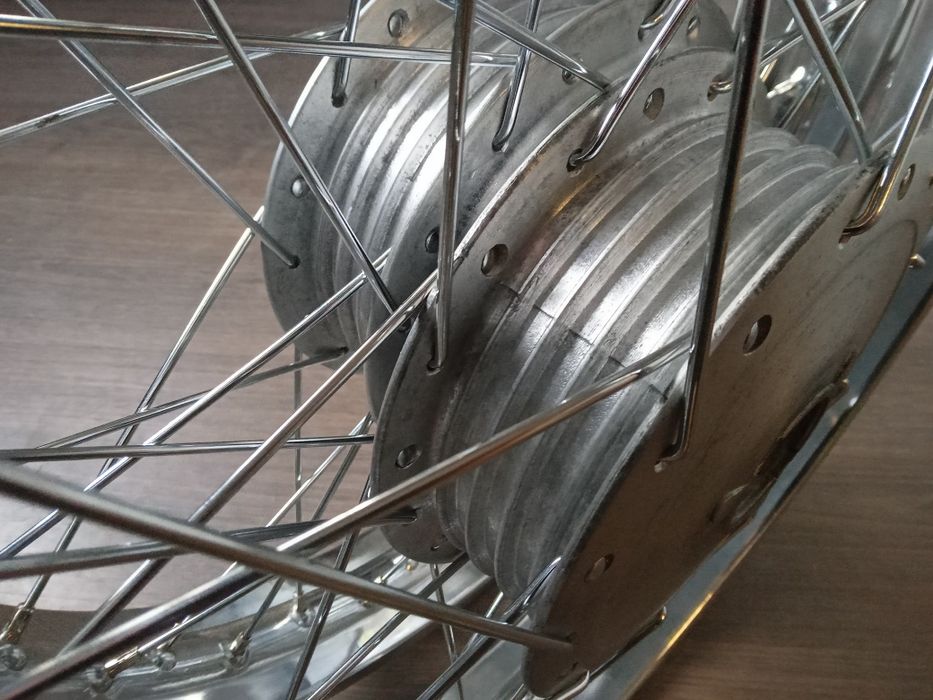 WSK 125 koła koło przód tył komplet 18" po renowacji