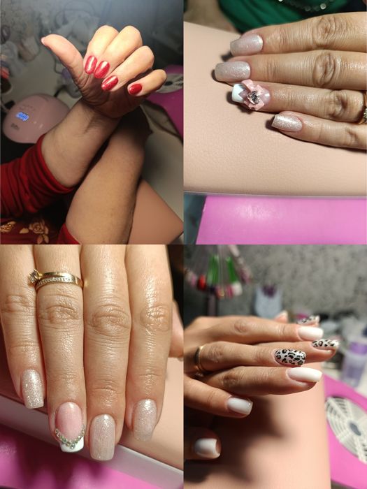 Маникюр, Наращивание, коррекция, укрепление