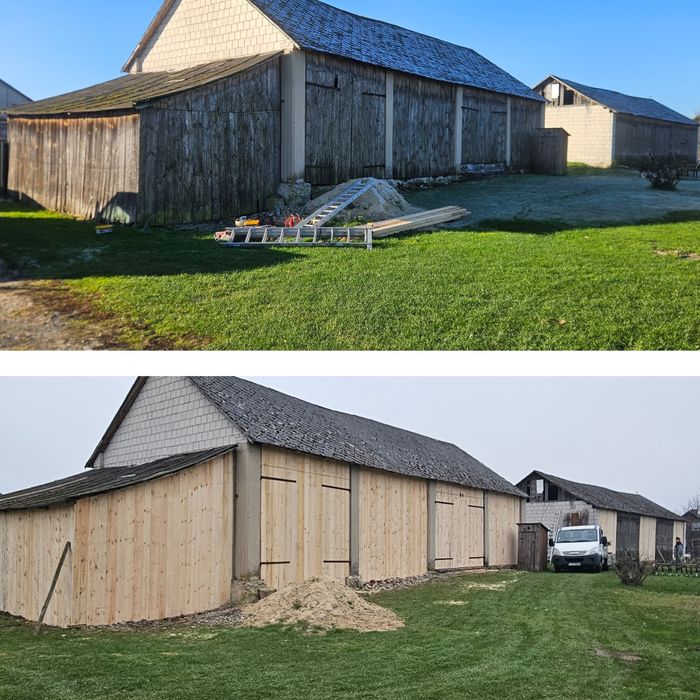 Stara Stodoła, Deski, Belki, Rozbiórka, Wymiana