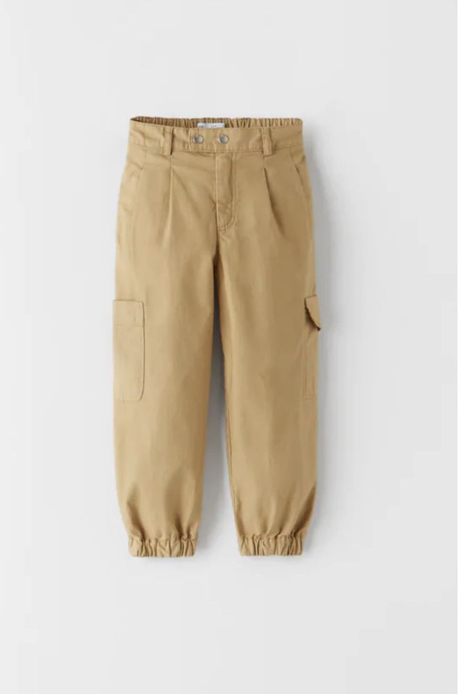Новые zara детские штаны на девочку 7 лет мальчика брюки джинсы