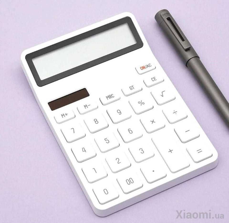 Калькулятор Xiaomi LEMO Lemai Desktop Calculator білий