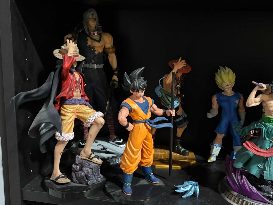Zestaw figurek z anime  (Naruto, DBZ, OnePiece, DemonSlayer)