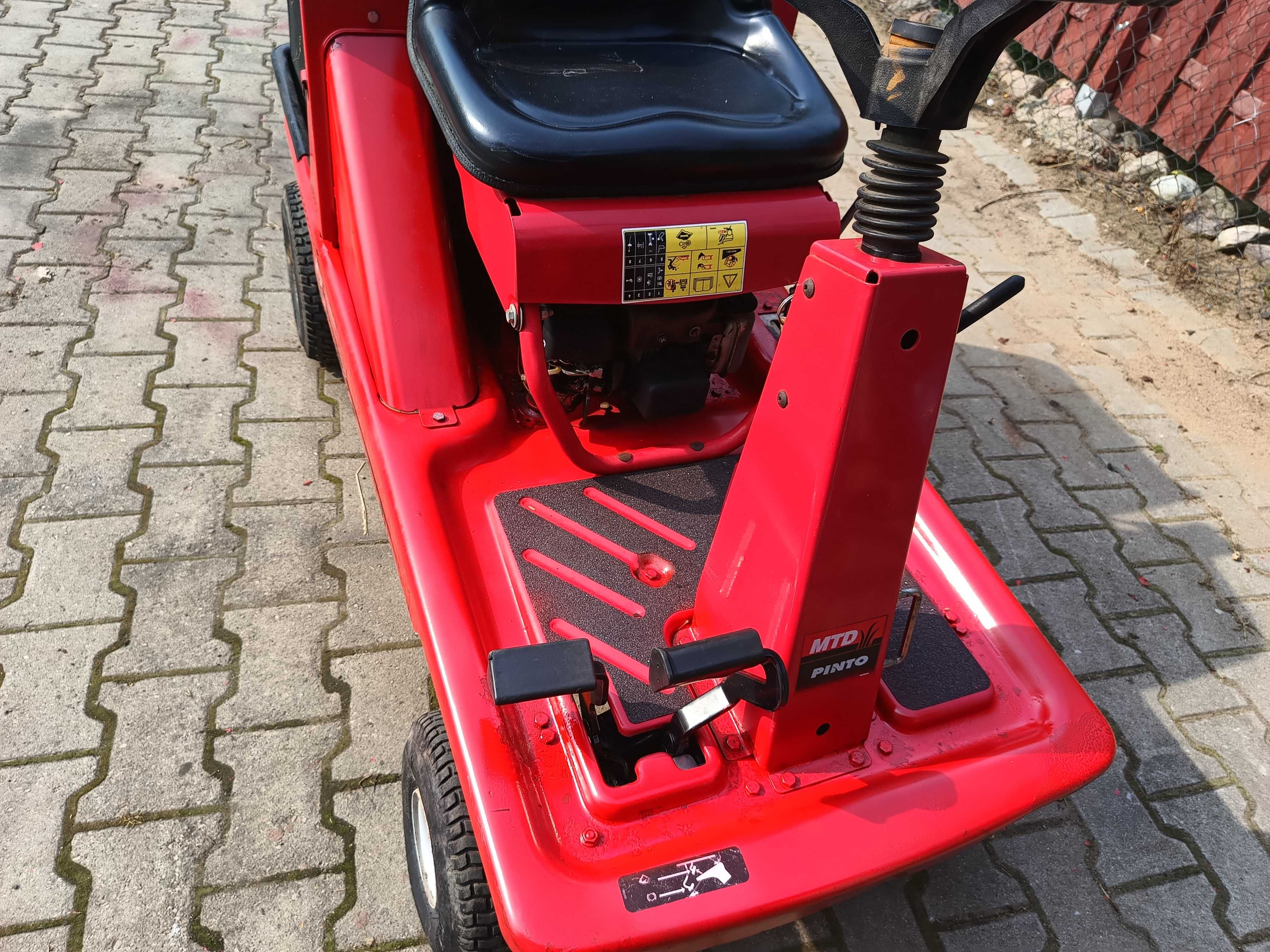 Traktorek kosiarka MTD PINTO z silnikiem briggs z koszem