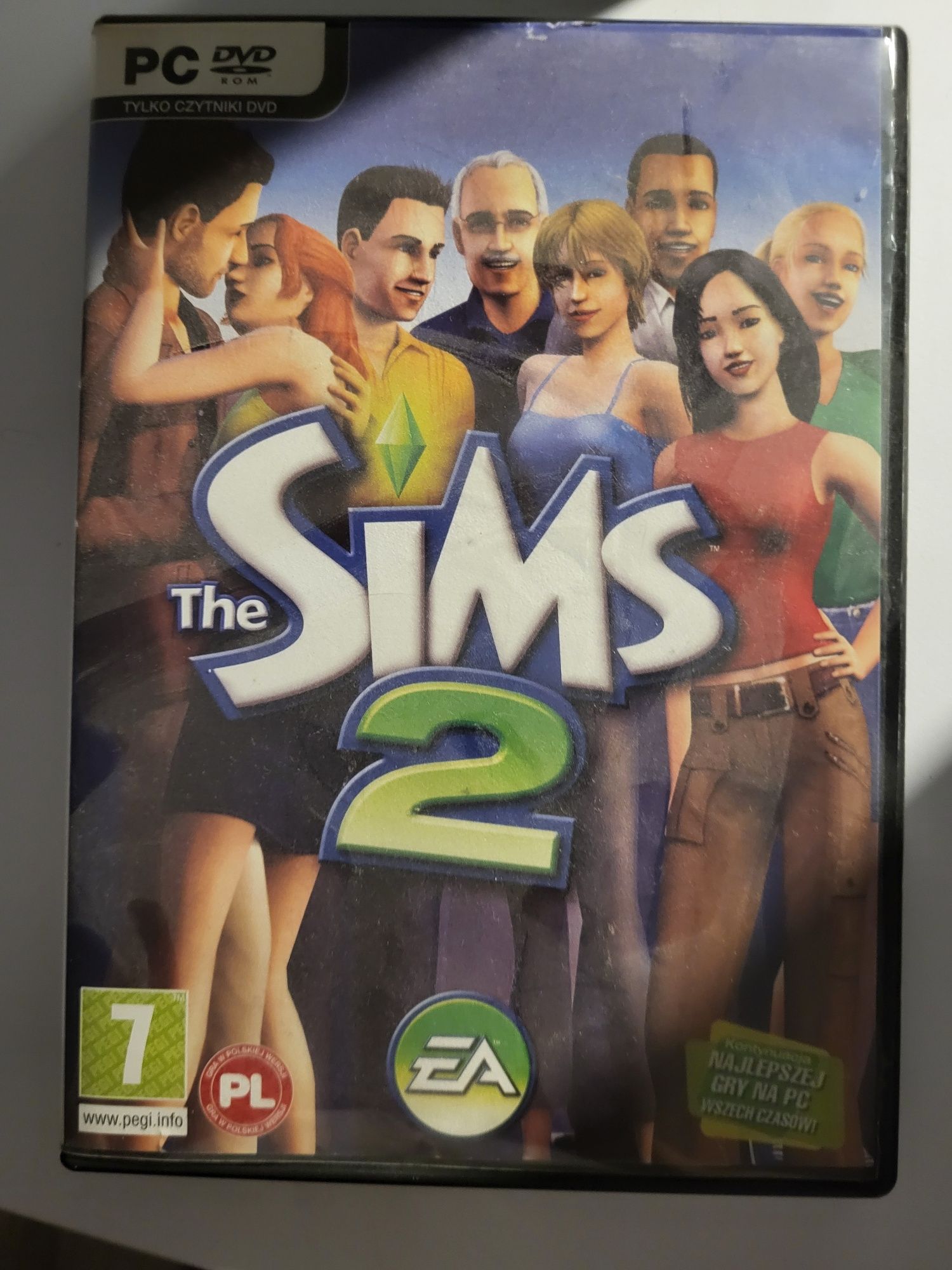 Gry: na gali, sims 2, dvd na pc