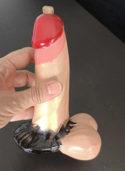 Falo das Caldas vintage em cerâmica