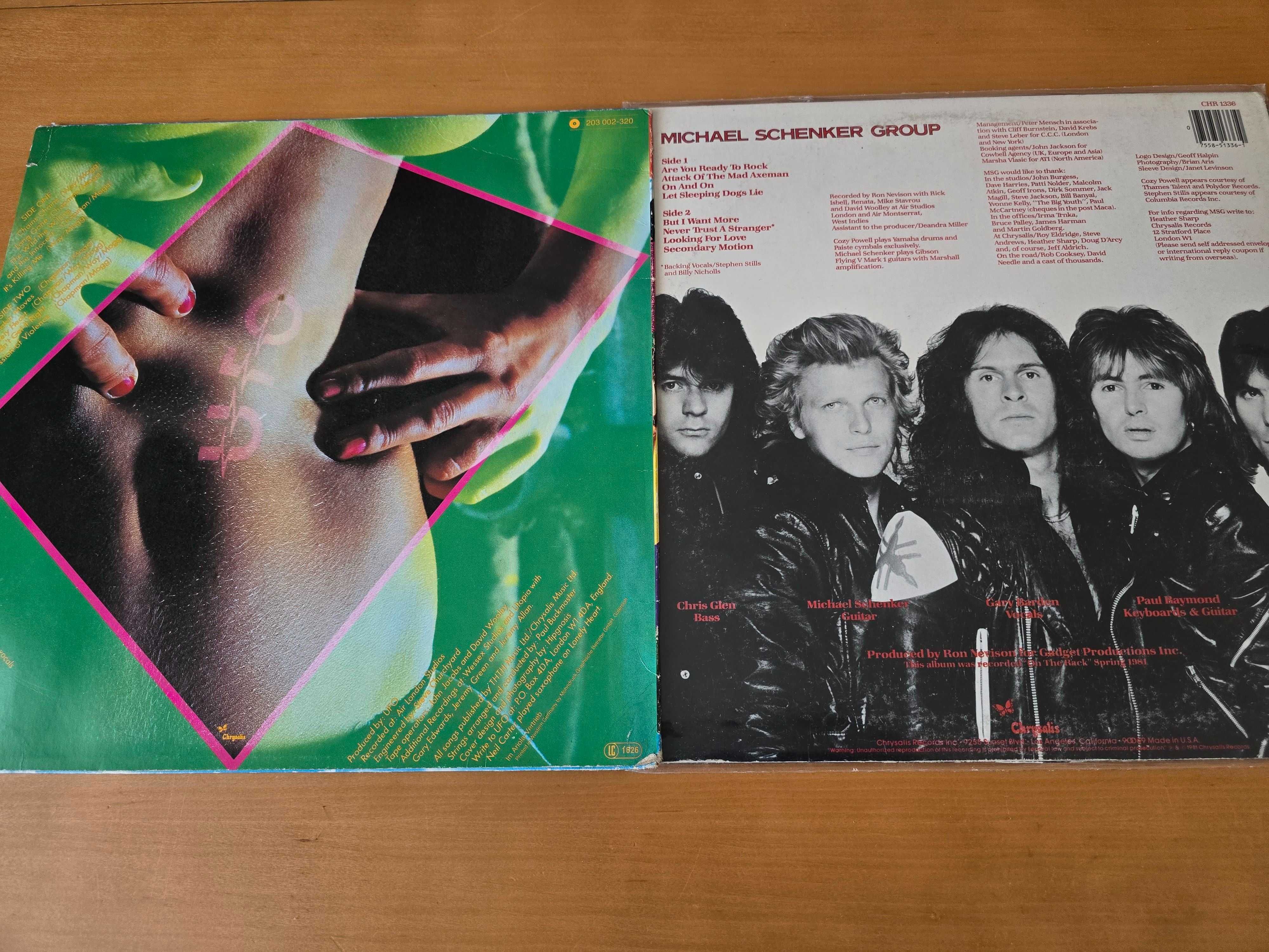 Płyty winylowe: UFO , MICHAEL SCHENKER GROUP - stare dobre granie