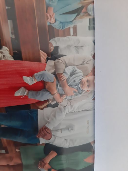 Ubranko do chrztu rozm 74