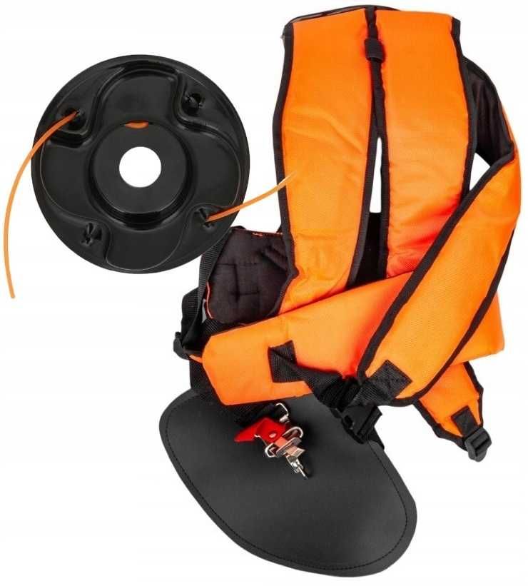 Szelki do kosy spalinowej DEMON STIHL HUSQVARNA + głowica do kosy drut