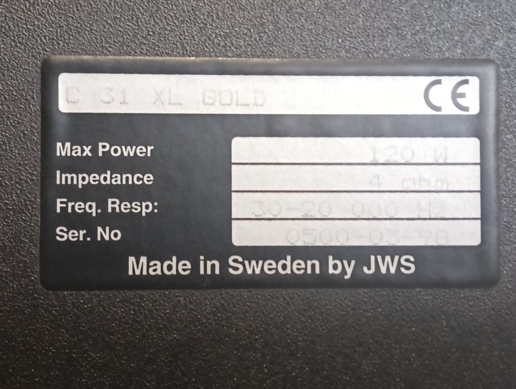 Kolumny podłogowe JWS 120W