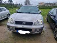 Hyundai santa fé 2.4 16v 2000 GPL, não pegue