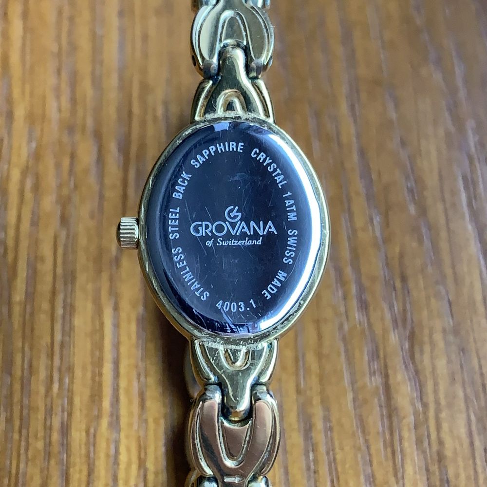 Zegarek Grovana Swiss Made, szafir, kwarcowy.  25% wartosci!