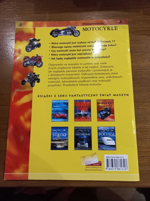 Niesamowite motocykle Fantastyczny świat maszyn