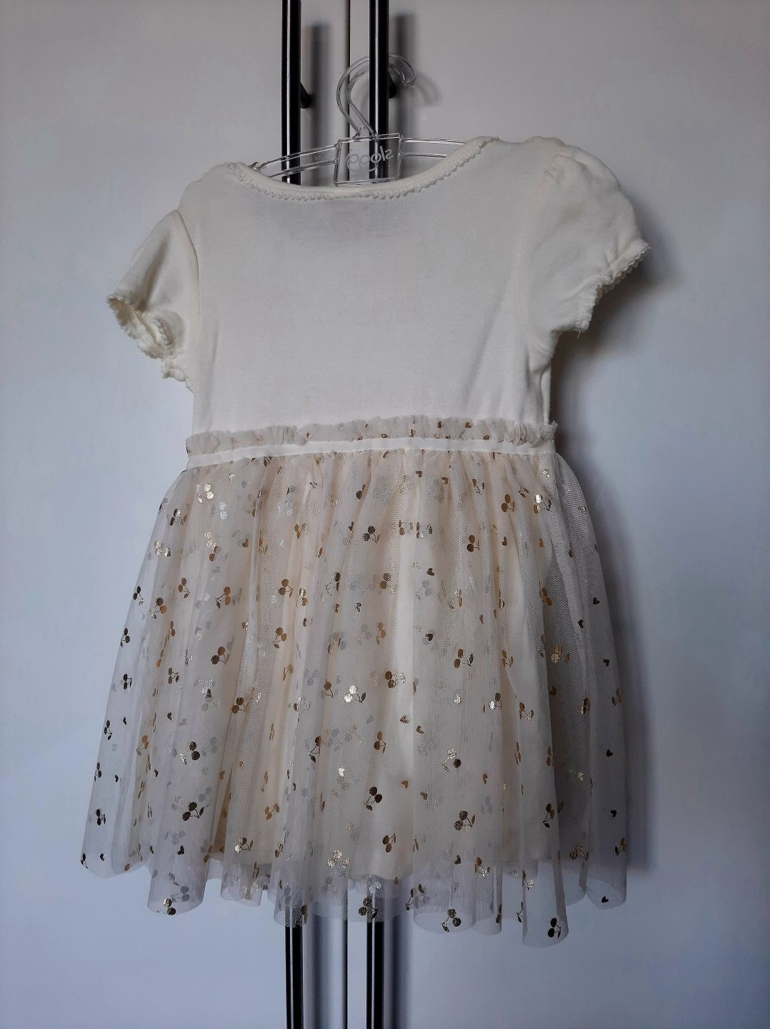 Sukienka wizytowa dziecięca H&M, 92, tiulowy dół