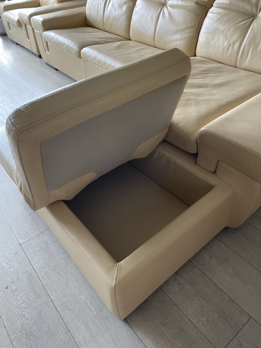 Великий кутовий розкладний диван + крісло.Стан ідеальний