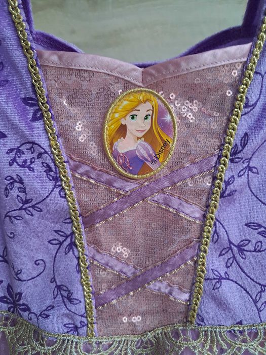 Карнавальное платье Рапунцель принцессы disney 2-3г