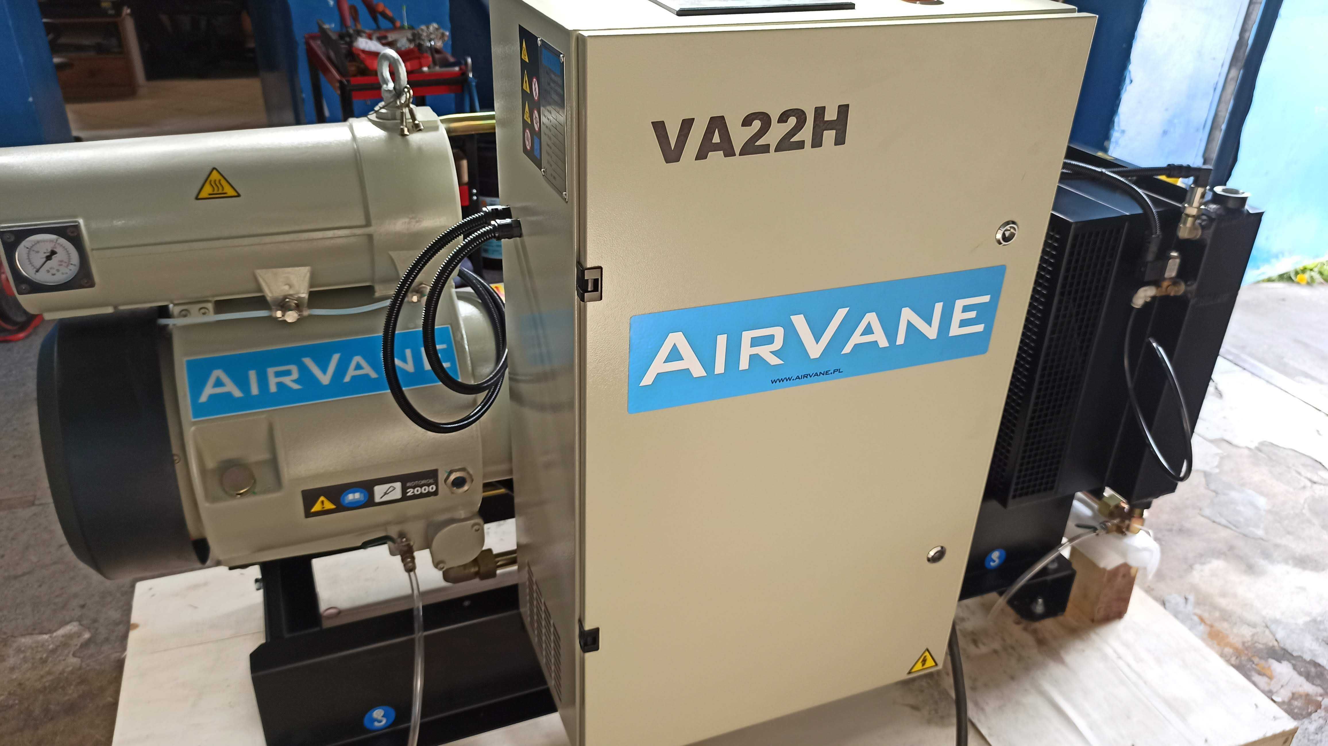 Kompresor łopatkowy AIRVANE 11 kW VSD falownik vario rs mattei