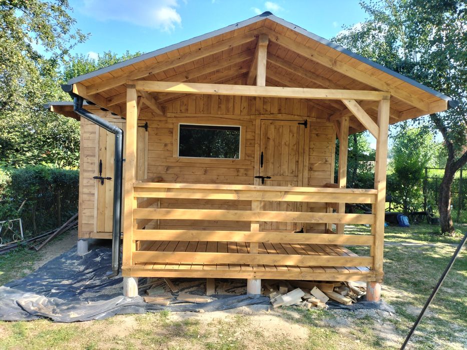 Domek letniskowy /calorczony kompleksowo