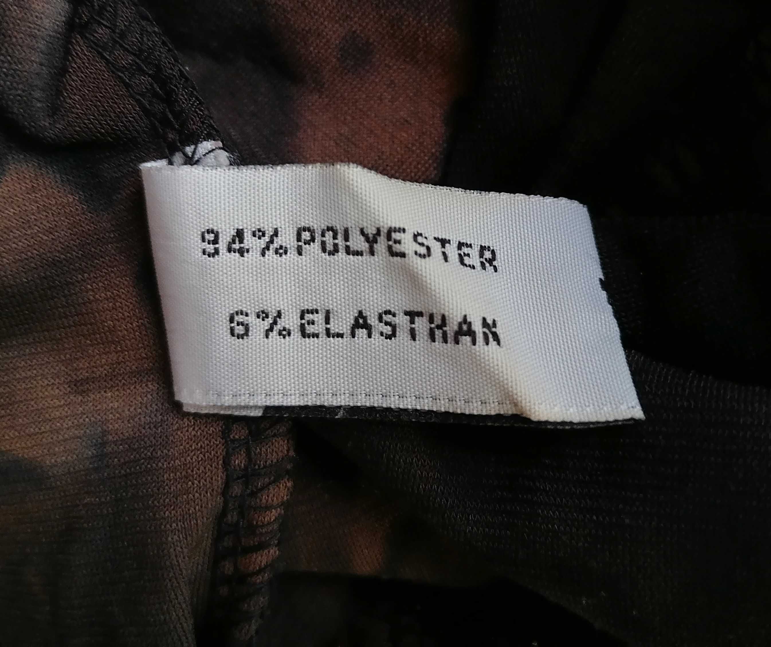 Długa brązowa sukienka - rozm. 40/42